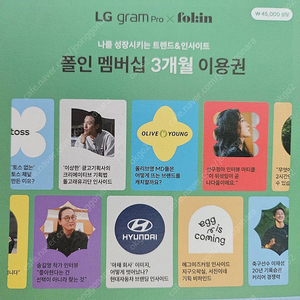 폴인 멤버십 3개월 이용권