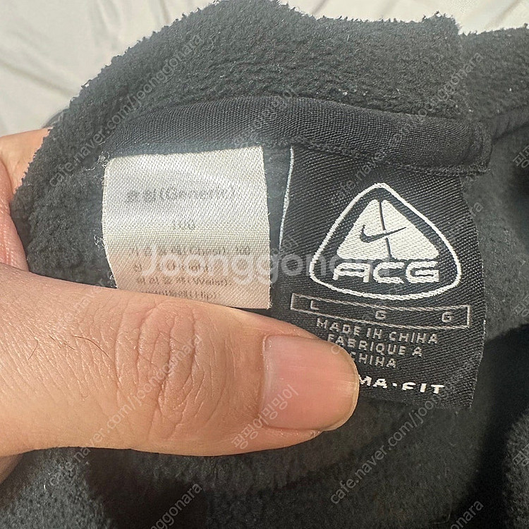 ACG 03's 블랙 후리스맨투맨 100--2