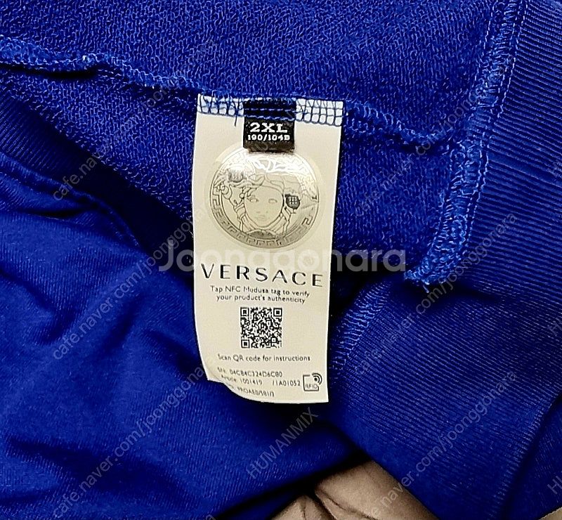 [2XL/박스풀]베르사체 남성 후드 티셔츠 판매--4