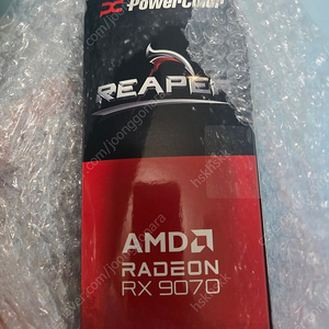 PowerColor 라데온 RX 9070 Reaper D6 16GB 판매합니다 ​