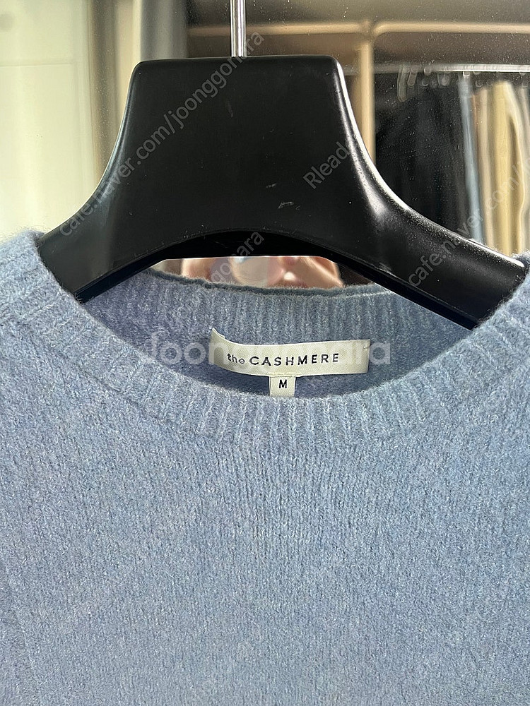 더캐시미어 홀가먼트 반팔 니트탑--2