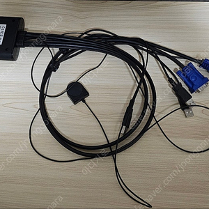 ATEN 사의 2-포트 USB VGA 케이블 KVM 스위치 with 원격 포트 선택기 CS22U