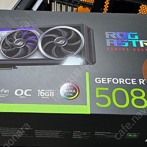 ASUS ROG Astral 지포스 RTX 5080 OC D7 16GB 판매 합니다