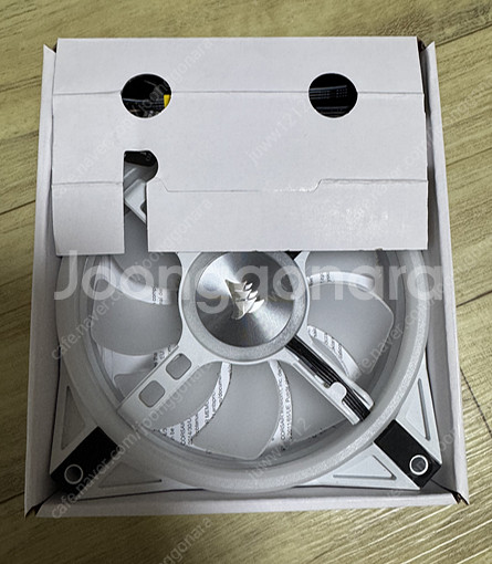 커세어 팬 3개 판매 (ICUE QL120 RGB 화이...--3