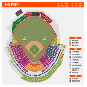 최저가 3/28 (토) 한화 vs 기아 3루 내야지정석A 통로한칸옆 4연석 판매