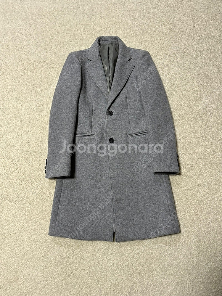 시스템옴므 헤비울 블렌디드 싱글 코트 자켓 95 판매합...--1