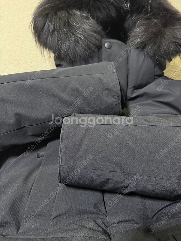 코오롱 안타티카 남성 블랙퍼 구스다운 야상 패딩 자켓 ...--2