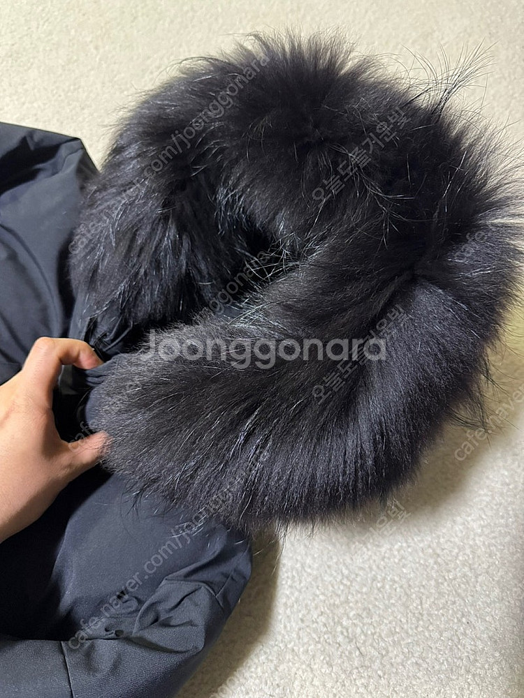 코오롱 안타티카 남성 블랙퍼 구스다운 야상 패딩 자켓 ...--3