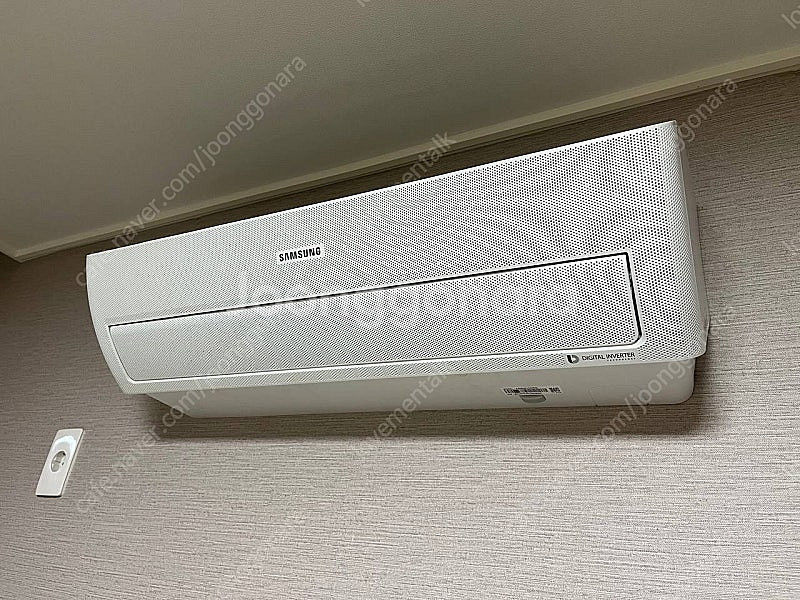 삼성 무풍 에어컨 1등급 2 in 1 실외기 포함--2
