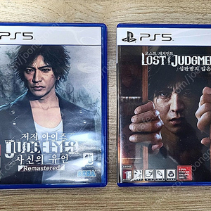 PS5 저지아이즈,로스트저지먼트 일괄