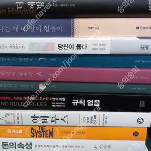 베스트셀러 여러권(가난한찰리의연감/쇼펜하우어/부처의말/환율의대전환/넥서스/트렌드코리아/머니트렌드/결국은부동산/부자아빠/고전이답했다/소득혁명/어른의행복은조용하다/불변의법칙/트럼프