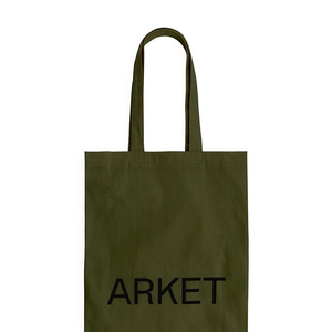 ARKET 아르켓 카키 에코백 새상품