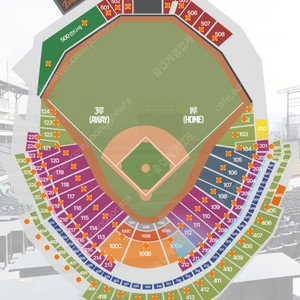 3월29일(토) 한화vs기아 3루 내야지정석A 구간 양도합니다.