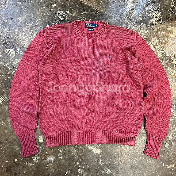 105) 폴로 랄프로렌 니트 스웨터 아메카지 워크웨어--0