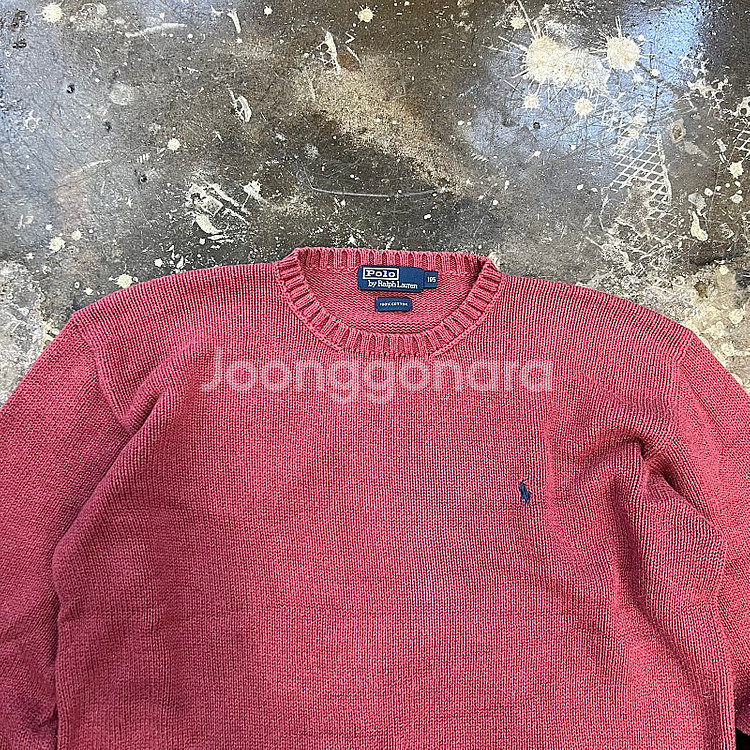 105) 폴로 랄프로렌 니트 스웨터 아메카지 워크웨어--1