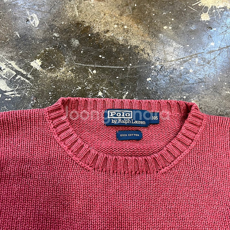 105) 폴로 랄프로렌 니트 스웨터 아메카지 워크웨어--2