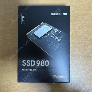 삼성전자 SSD 980 1TB 미개봉