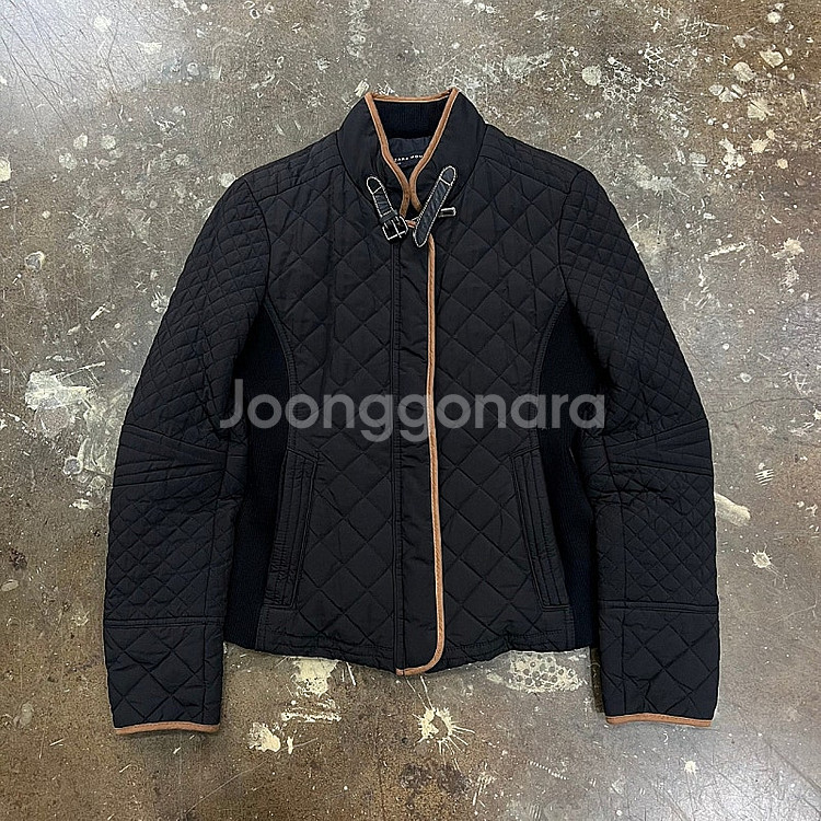 S) zara 자라 퀼팅자켓 점퍼 누빔자켓 블루종 시스...--0