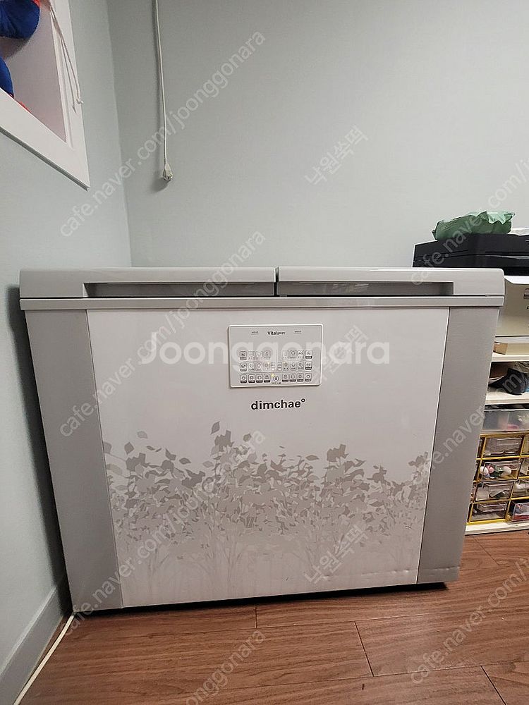 김치냉장고 딤채 뚜껑식 2칸 156리터--0