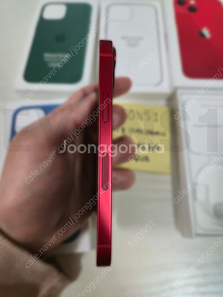 [무음] 아이폰 13미니 레드 256GB 미국판(A24...--4