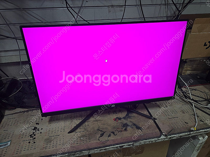 27인치 고해상도 QHD 모니터 저렴하게 팝니다. 그린...--7