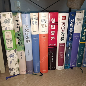 헌법 민사집행 민법 채권총칙 형법총론 각론 친족상속법 선하증권론 법학교재 다수