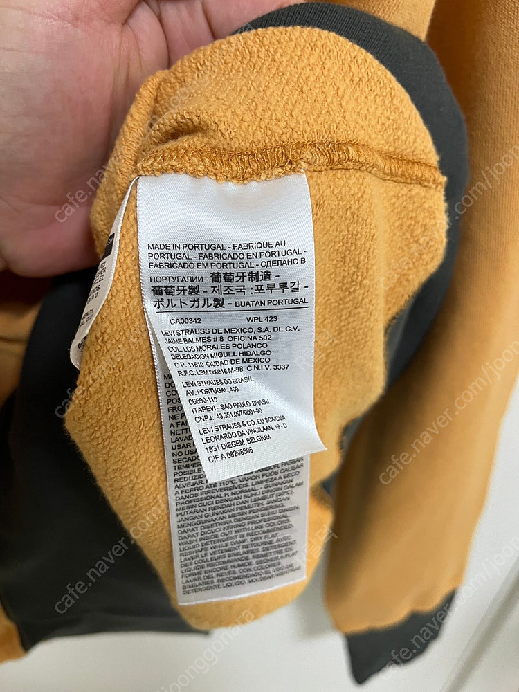 리바이스빈티지클로딩 lvc 1930 베이메도우 컬러블록 스웻셔츠 L사이즈 새제품 더블알엘,RRL,폴로,풀카운트,웨어... 이미지