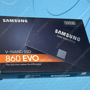 Samsung 860 EVO 500GB SSD (SATA) 팝니다.