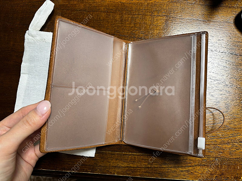 트래블러스 노트 패스포트 카멜--1