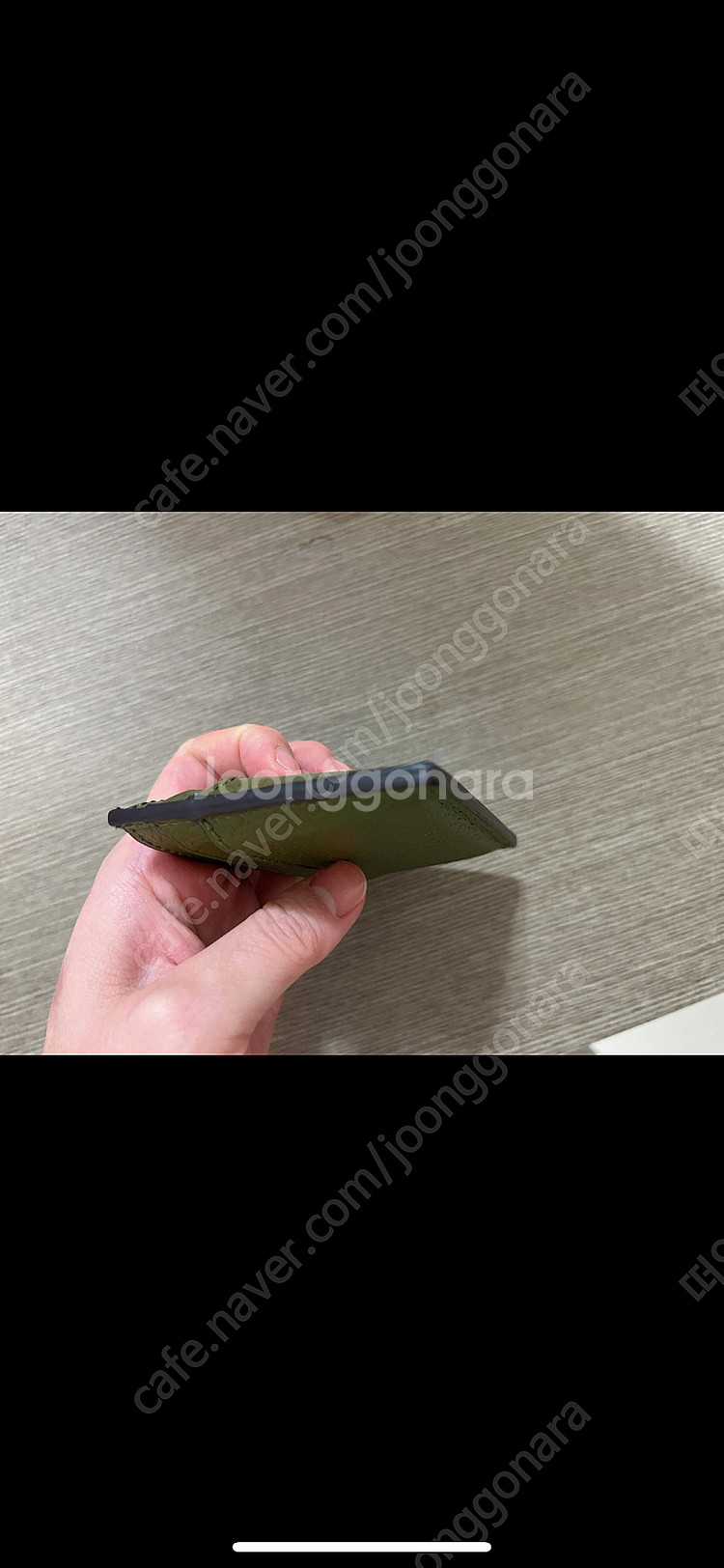 구찌 GG 마몽 카드케이스(포레스트 그린레더)--2