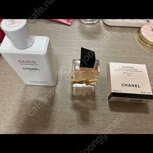 샤넬 바디로션, 샤넬 팩트, 입생로랑 향수