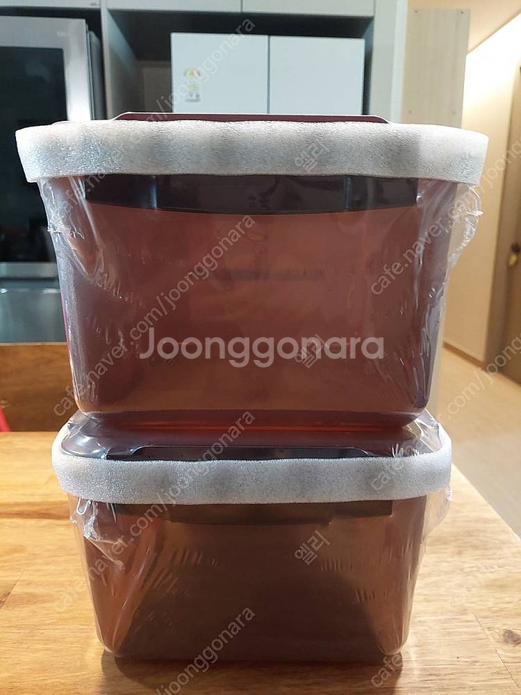 LG디오스 김치냉장고 김치통 8.8L 미개봉--0