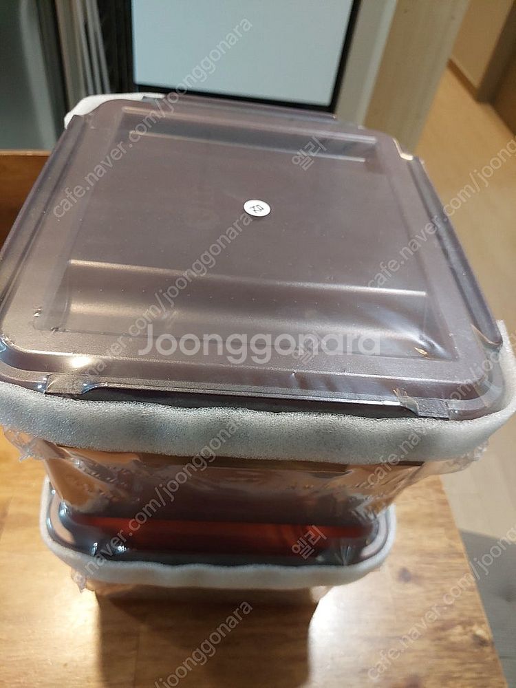 LG디오스 김치냉장고 김치통 8.8L 미개봉--2