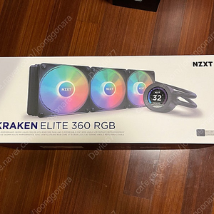 Nzxt KRAKEN ELITE 360 rgb 크라켄 엘리트 수냉쿨러