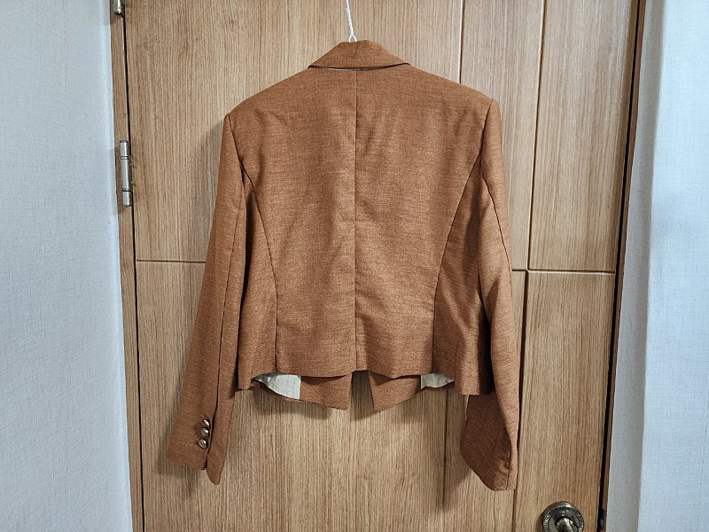 (77)여성 제시뉴욕 린넨 크롭자켓 이미지