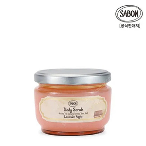 새상품 savon 사봉 바디스크럽 라벤더애플 320g +우드스쿱