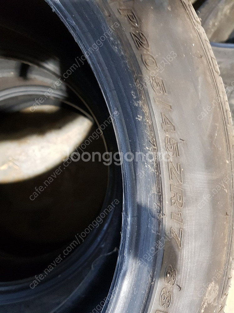 중고타이어 205/45ZR17--0