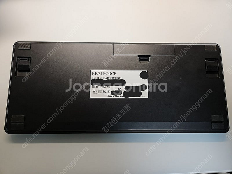 리얼포스 r3tl bt 블랙 저소음 apc 45g 키보...--2