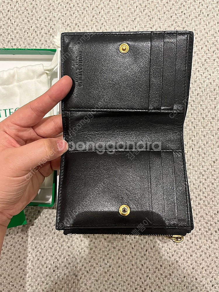 보테가베네타 스몰 카세트 지갑--3