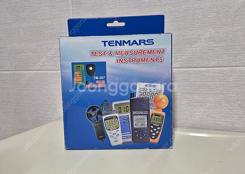 TENMARS 태양열 측정 일사량계 조도계 TM-207--1