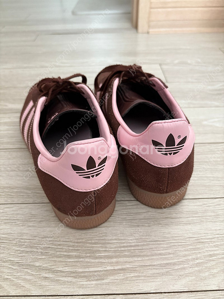 아디다스 가젤 브라운 핑크 jh5666 240--5