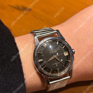 1960 OMEGA 오메가 컨스틸레이션 파이판 블랙 오리지널 빈티지