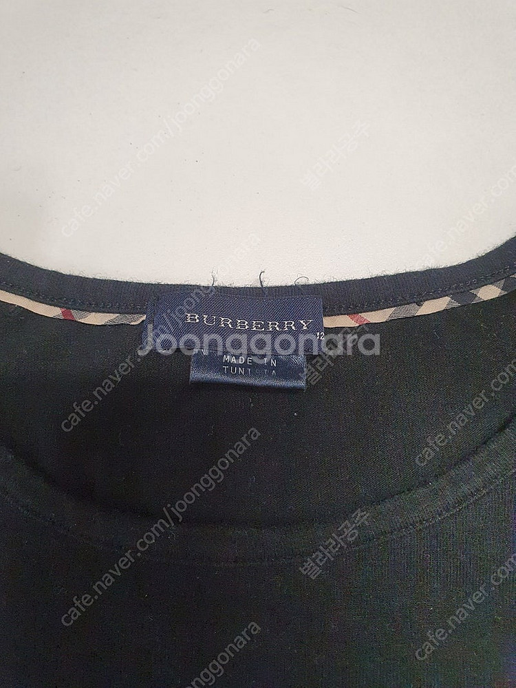 버버리 키즈 티셔츠 12Y--1