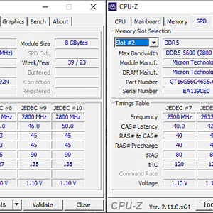 SK하이닉스 DDR5-5600 노트북용 8GB 1개(택포 16천원)