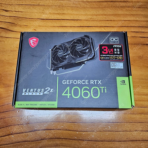 MSI 4060Ti 8GB 벤투스