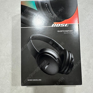 Bose 보스 Qc45 후속작 헤드폰 블랙 색상 판매 합니다. (미개봉)