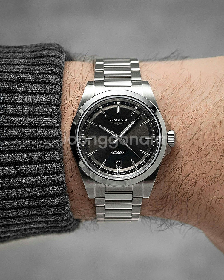 론진 신형 콘퀘스트 블랙 38mm(보증 5년)--2