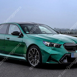 BMW G60 5시리즈 M5 스타일 블랙폴리쉬 20인치 신품휠