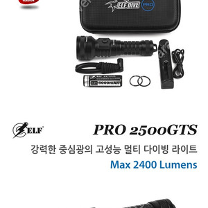 엘프다이브 PRO2500GTS B타입 프리미엄 패키지