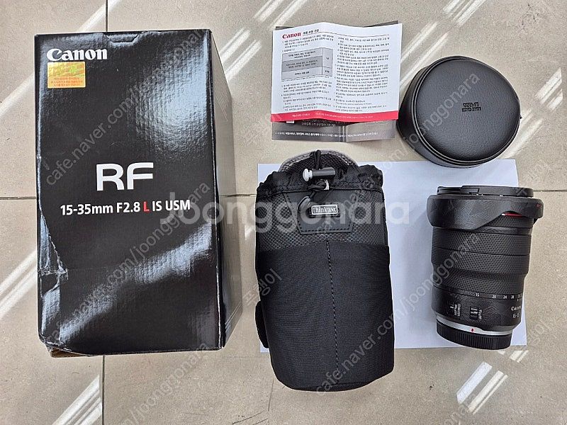 캐논 RF 15-35 F2.8 미사용 판매--0